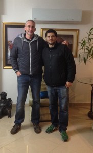 sebastian and I in asuncion