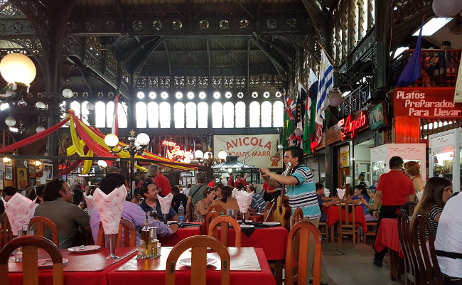central market in santiago