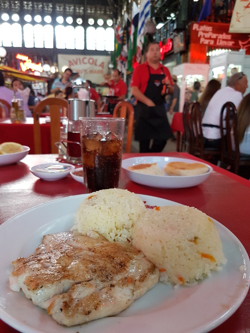 corvina in santiago market