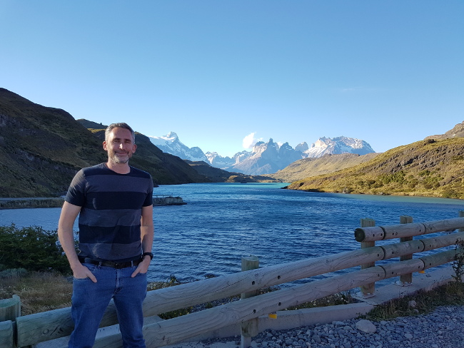 me in torres del paine