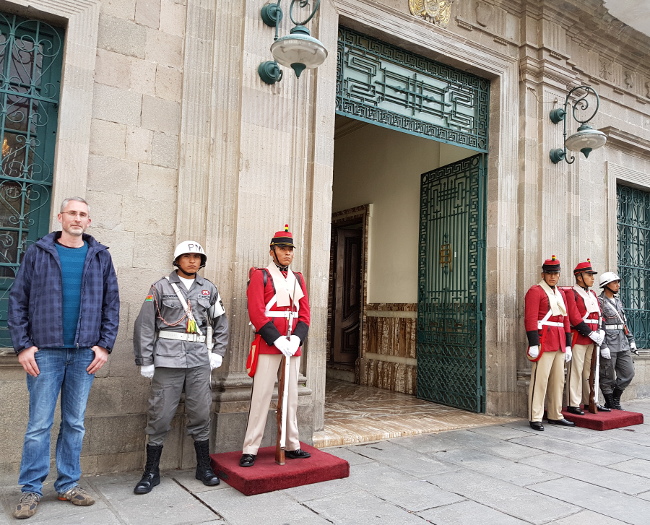 presedential palace la paz
